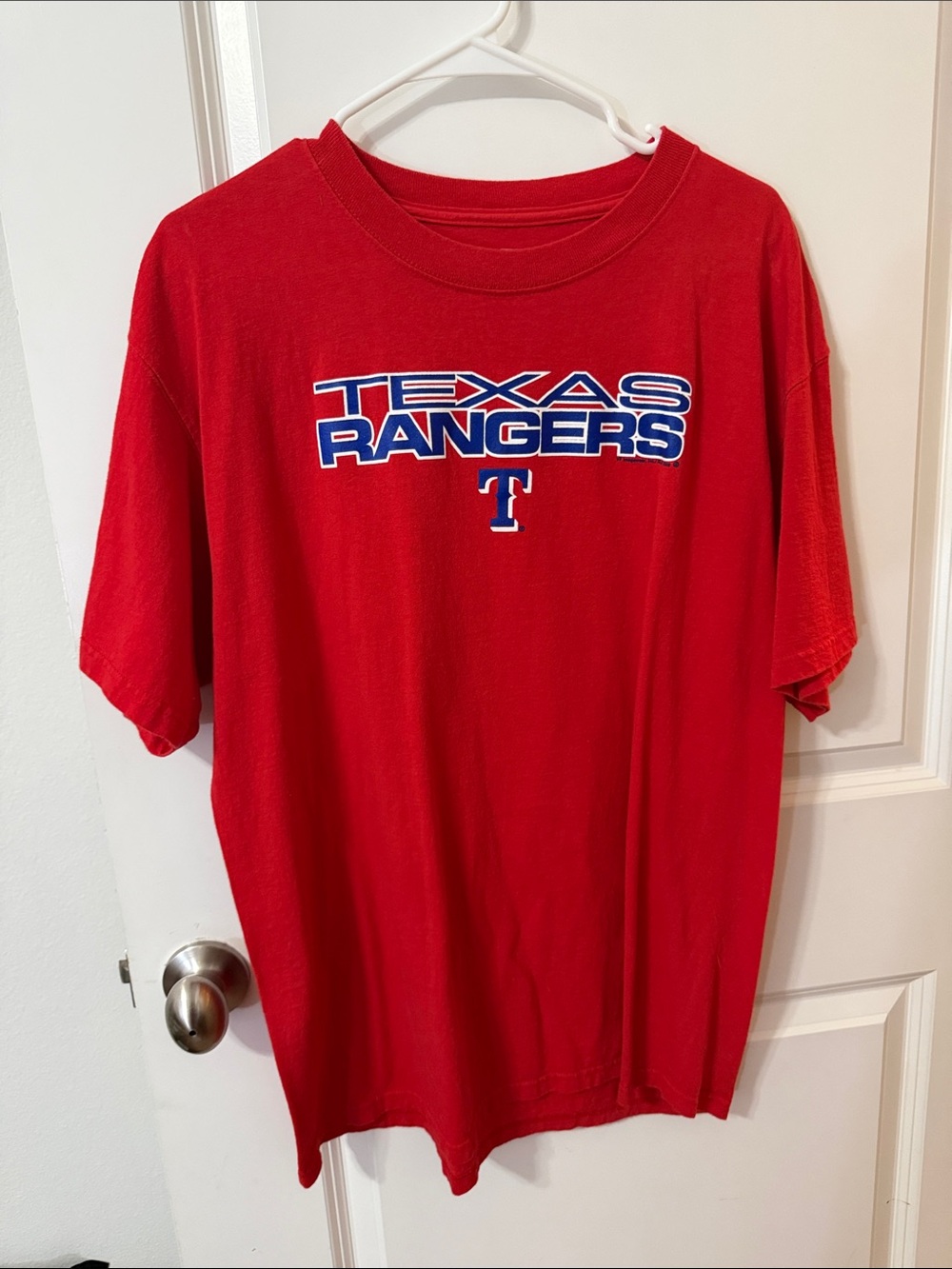Texas Rangers Red Short Sleeve Team Tee